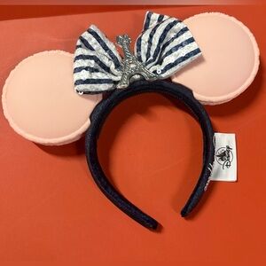 Disney Parks Epcot France Macaron Eiffel Tower Minnie Mouse Ears Headband Adult